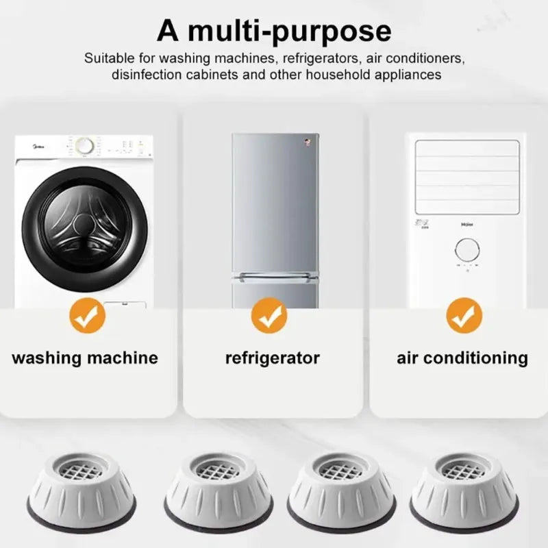 قواعد مضادة للاهتزاز لغسالة الملابس