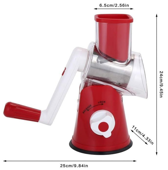 hachoir manuel avec 3 lames multifonction